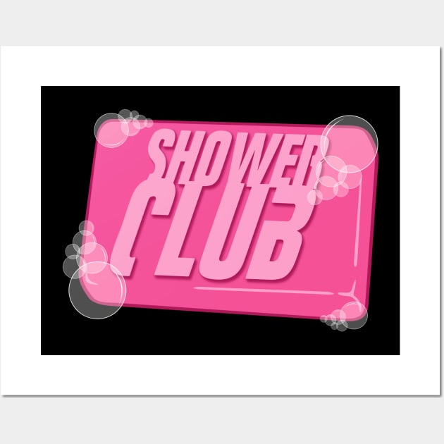 Shower Club Wall Art by Melonseta